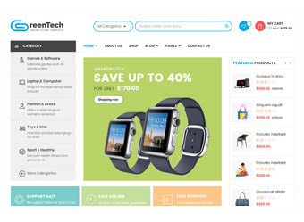 Greentech 外贸电商站