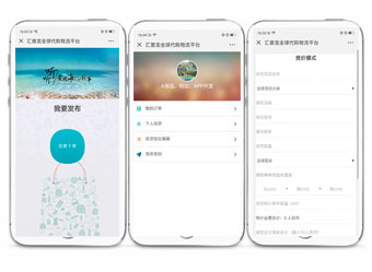 <b>汇景龙全球代购物流平台</b>